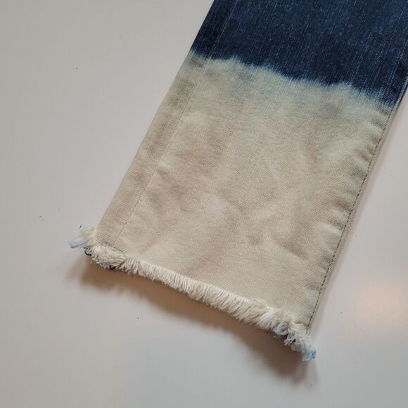 NEW 27 REVOLVE CoH AVEDON DIP DYE OMBRE RAW EDGE ULTRA SKINNY JEANS - Picture 10 of 14